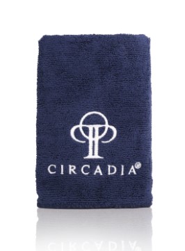 TowelNavyBlue Navy Blue Microfiber Towel