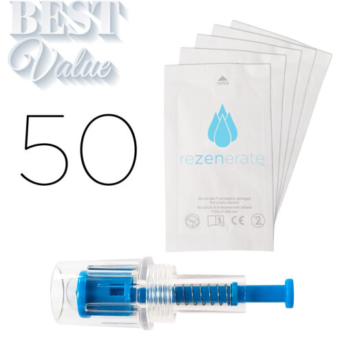 Rezenerate NanoFacial ‘True Blue’ Tip Package (50 units)