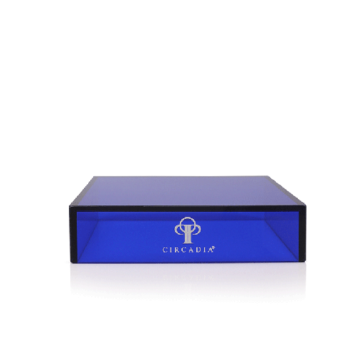 Blue Acrylic Riser - Small