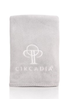 [Circadia PROFESSIONAL PRODUCTS] TowelGray Gray Microfiber Towel